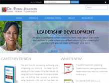 Tablet Screenshot of drrobinjohnson.com
